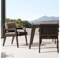Custom Outdoor Dining Set Contemporary Rope Weaving Alfresco Outdoor Living Australia