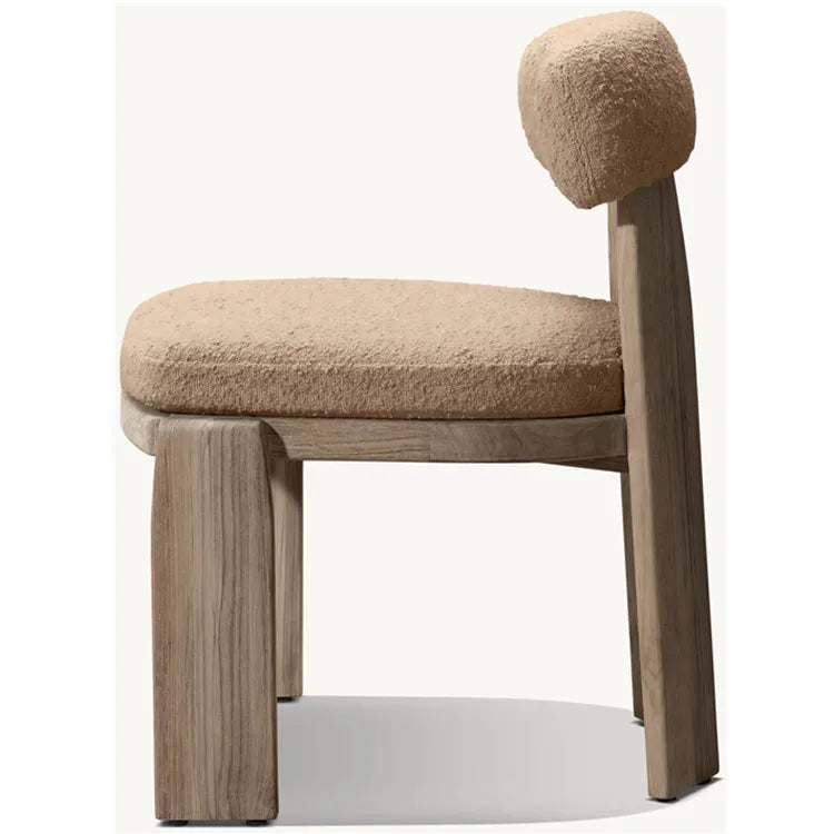 Teak Dining Chair Modern Armless Alfresco Outdoor Living Australia