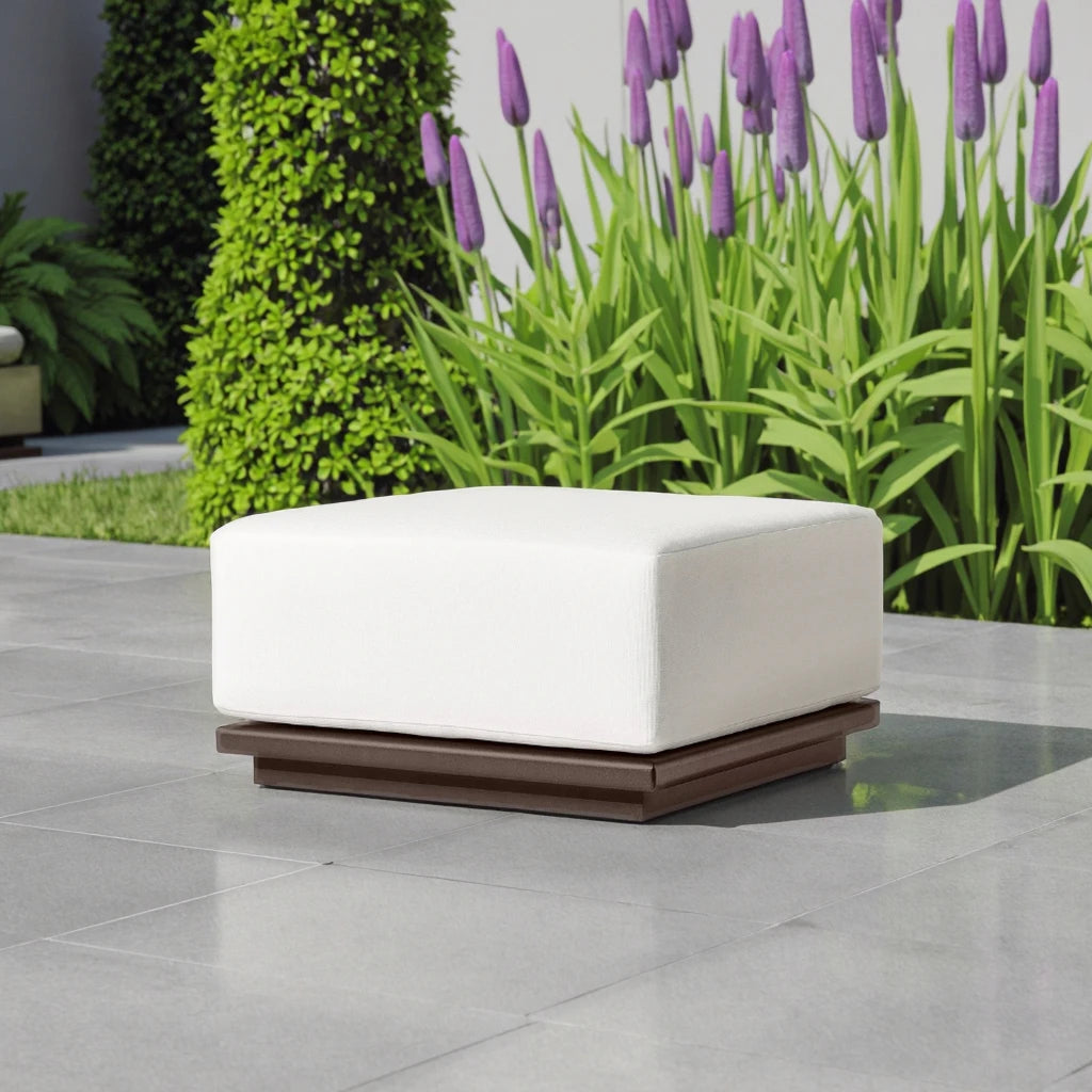 Custom Outdoor Ottoman Aluminium Contemporary Modular Alfresco Outdoor Living Australia