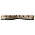 Aluminium L-Shape Sectional Sofa Designer Alfresco Outdoor Living Australia