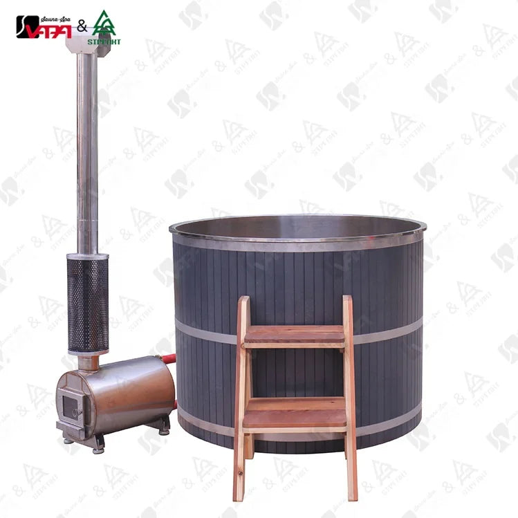 Custom Outdoor Hot Tub Modern Barrel Alfresco Outdoor Living Australia