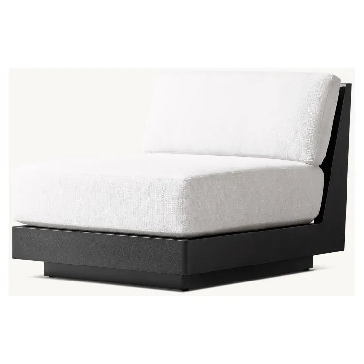 Custom Outdoor Modular Armless Sofa Aluminium Alfresco Outdoor Living Australia