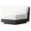 Custom Outdoor Modular Armless Sofa Aluminium Alfresco Outdoor Living Australia