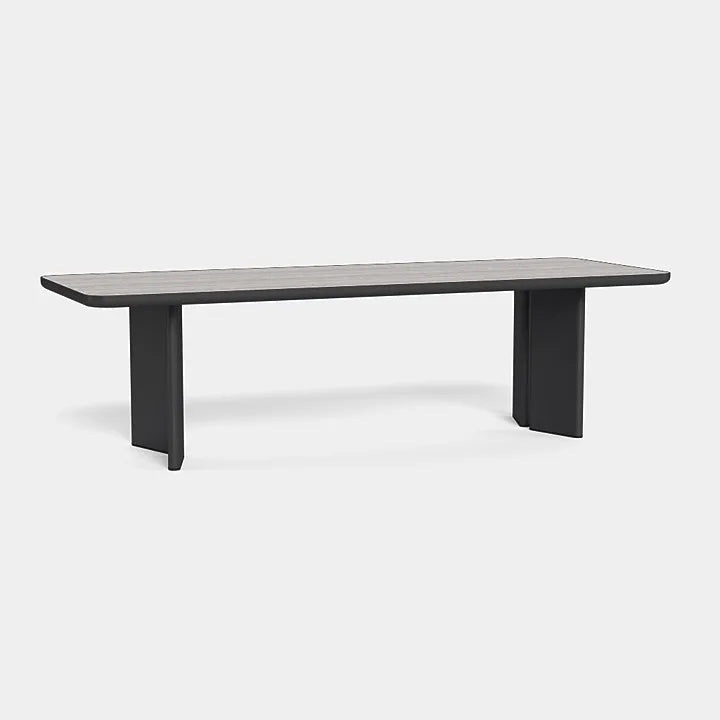 Custom Outdoor Dining Table Powder Coated Aluminium Alfresco Outdoor Living Australia