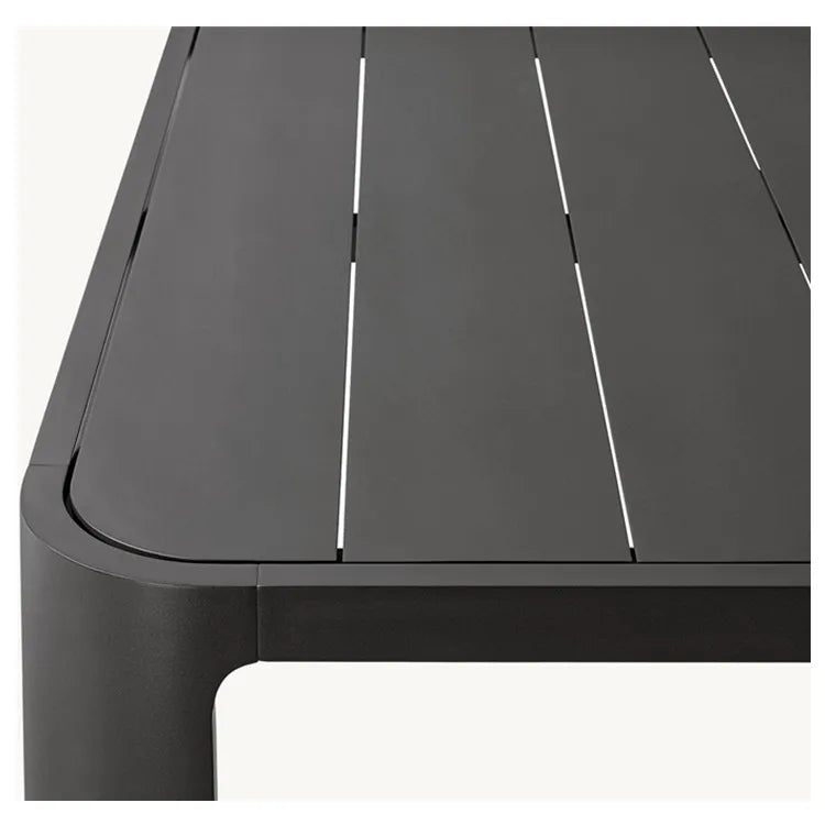 Custom Outdoor Dining Table Aluminium Alfresco Outdoor Living Australia