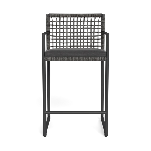 Custom Aluminum Rattan Bar Chair Modern Architectural Alfresco Outdoor Living Australia