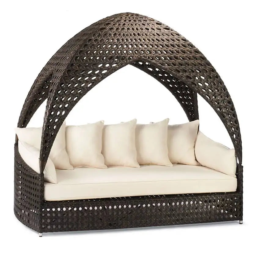 Custom Outdoor Furniture Canopy Daybed Wicker Alfresco Outdoor Living Australia