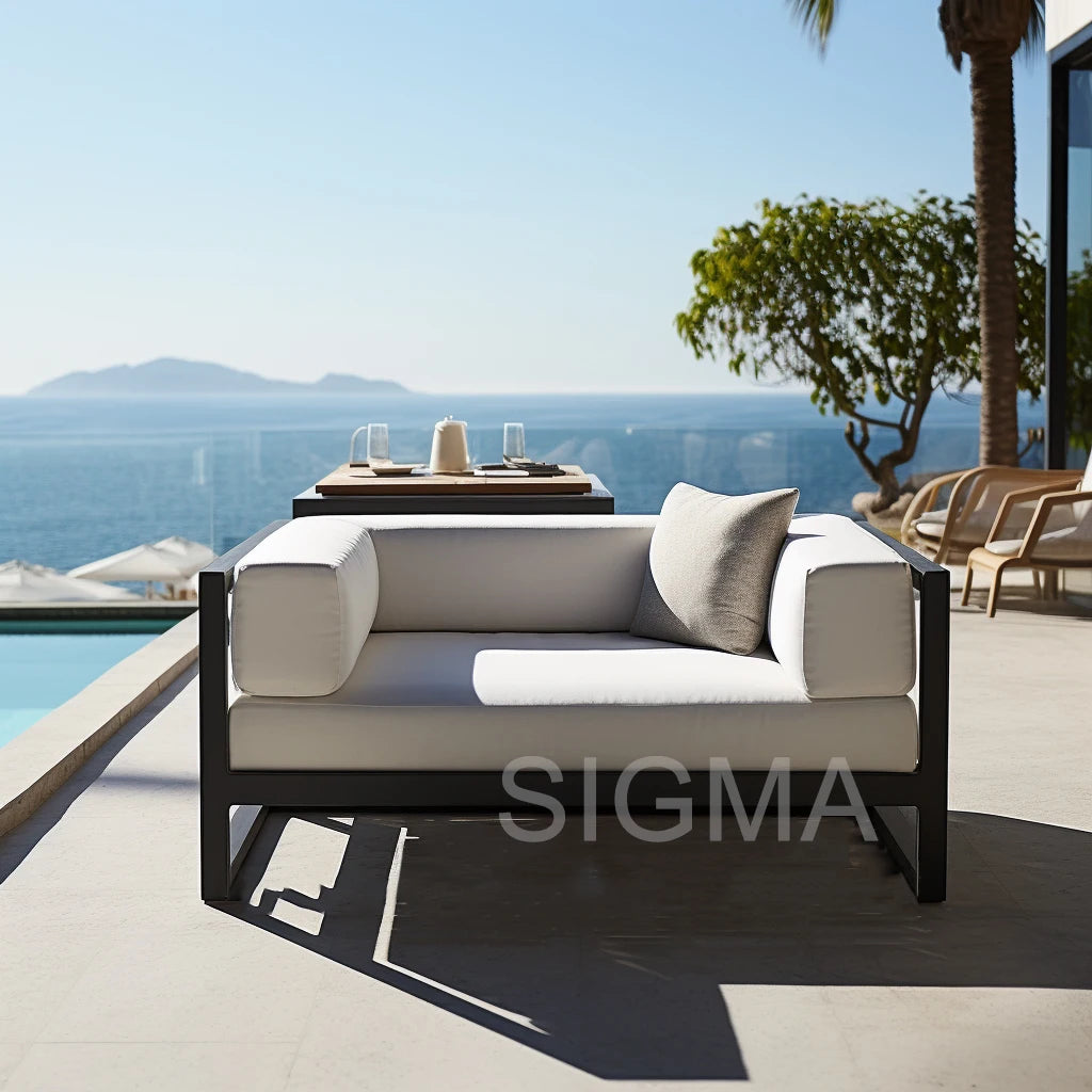 Custom Outdoor Lounge Set Modern Aluminium Alfresco Outdoor Living Australia