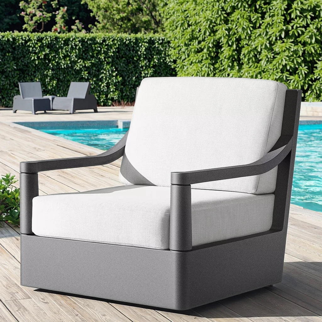 Swivel Sofa Chair Deep Seat Luxury Alfresco Outdoor Living Australia