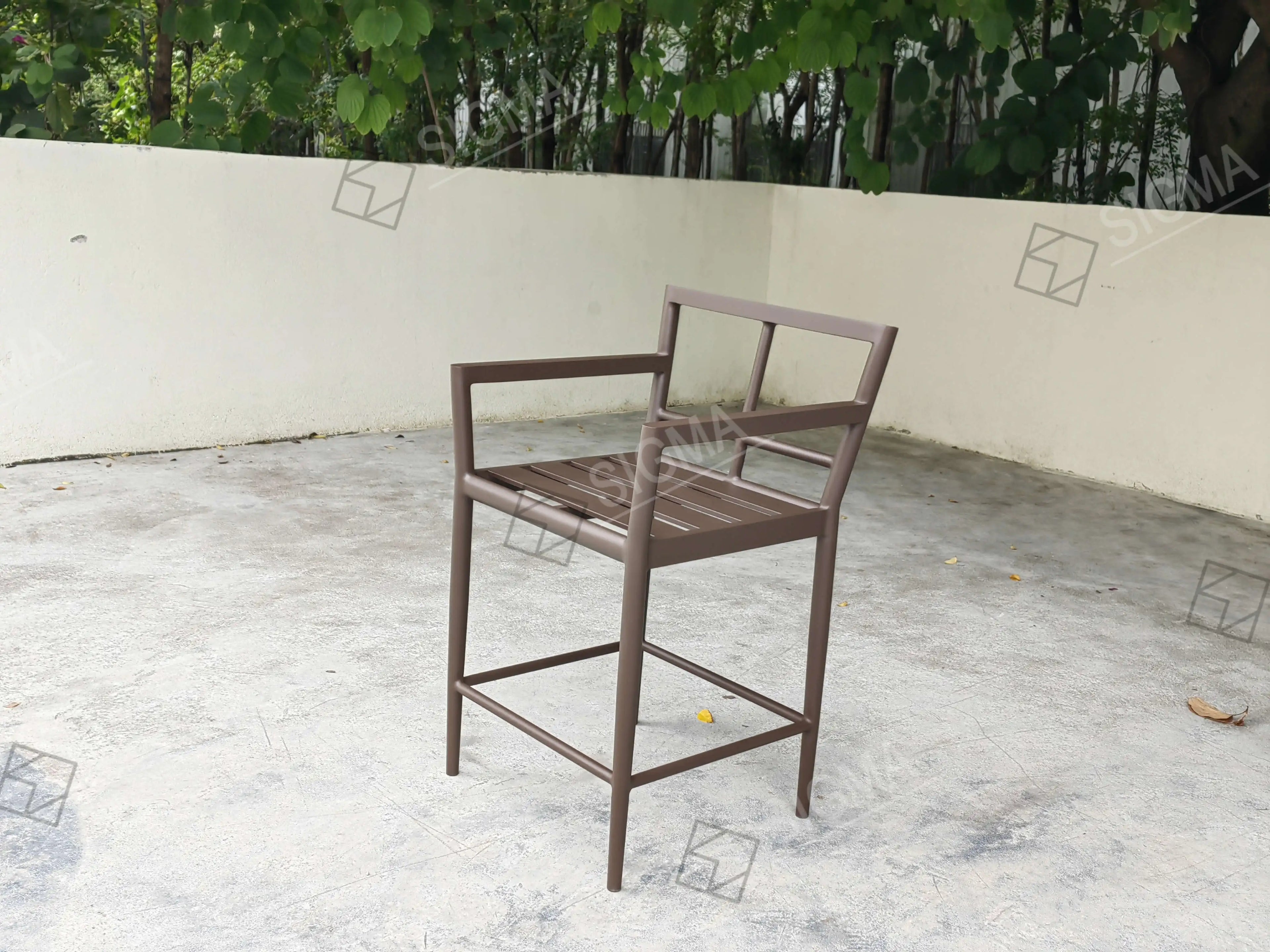 Custom Outdoor Counter Stool Aluminum Contemporary Alfresco Outdoor Living Australia