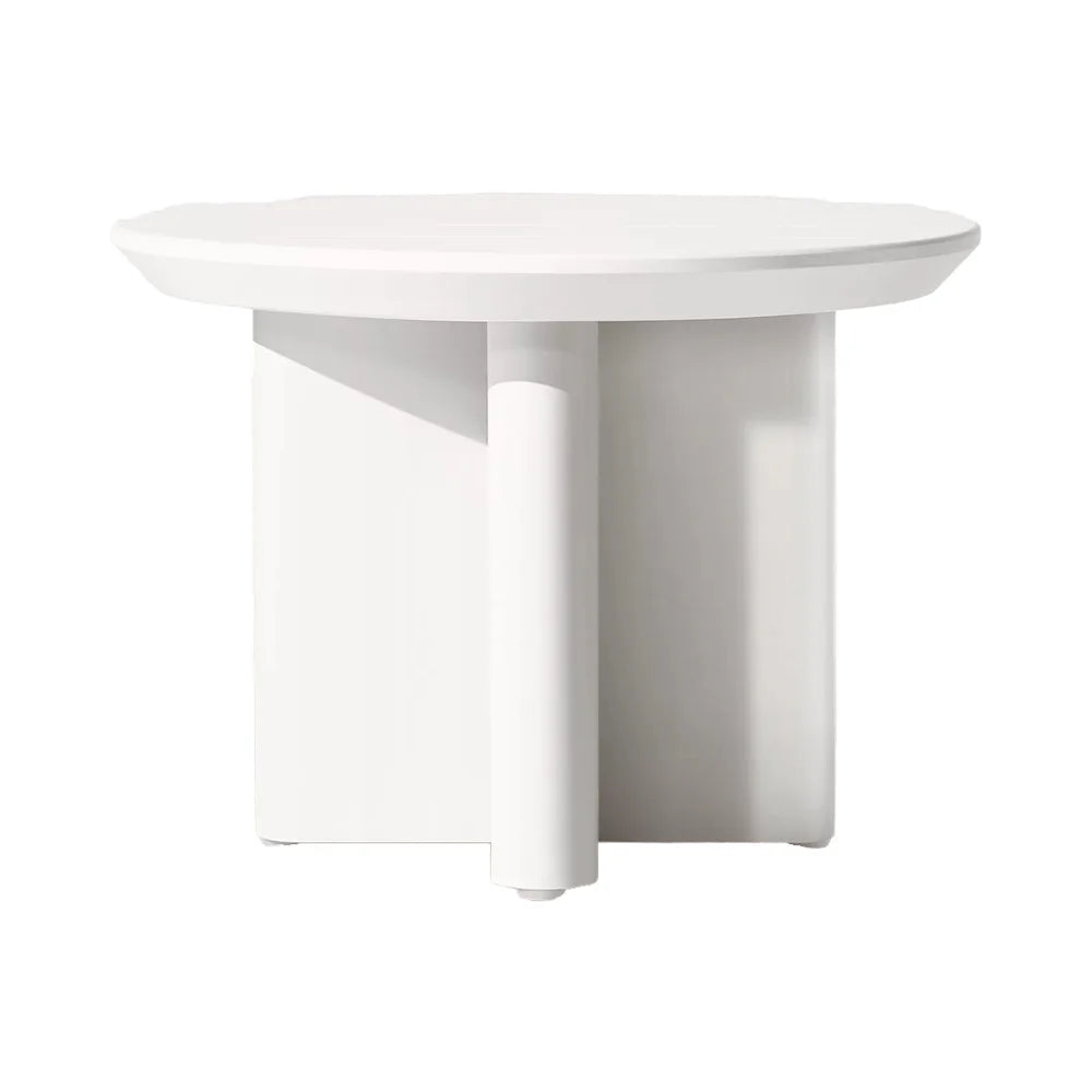 Custom Outdoor Furniture Round Side Table Aluminum Alfresco Outdoor Living Australia