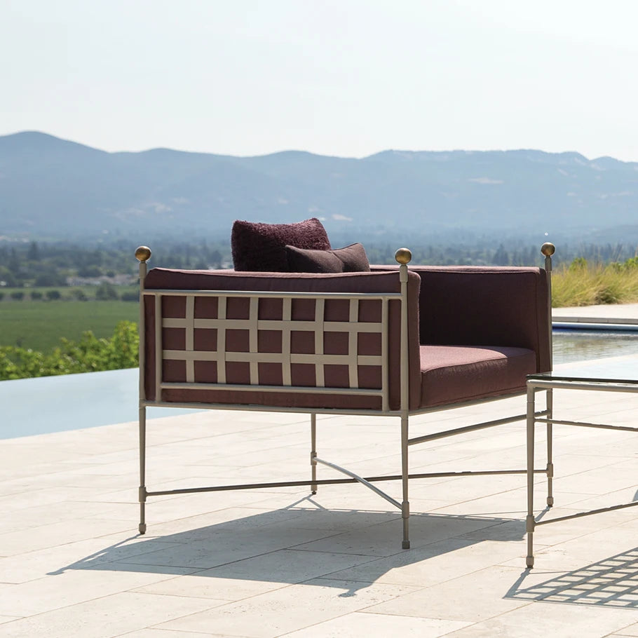 Custom Aluminium Garden Sofa European Style Alfresco Outdoor Living Australia