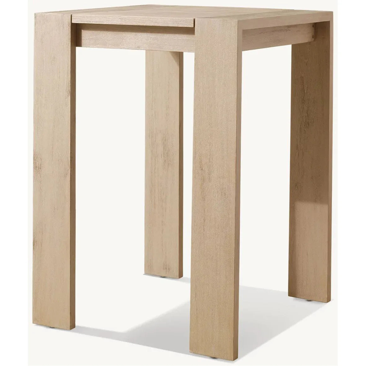 Teak Bar Set 2 Seater High Table Resort Alfresco Outdoor Living Australia