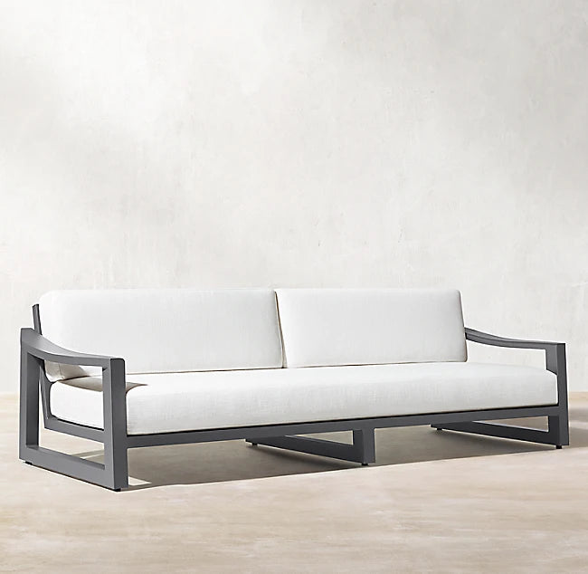 Modular Outdoor Sofa Set 4-Piece Aluminium Alfresco Outdoor Living Australia