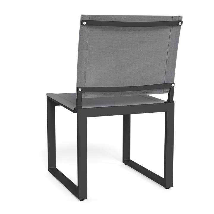 Designer Outdoor Dining Chair Modern Mesh Aluminum Alfresco Outdoor Living Australia