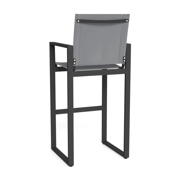 Designer Outdoor Bar Stool Aluminum Mesh Alfresco Outdoor Living Australia