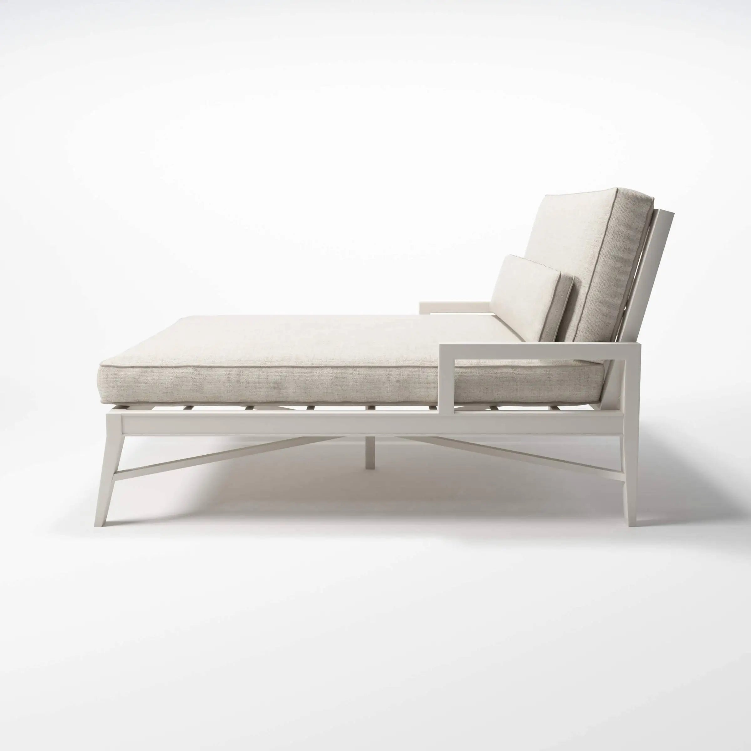 Custom Sun Lounger Double Contemporary Sculptural Alfresco Outdoor Living Australia
