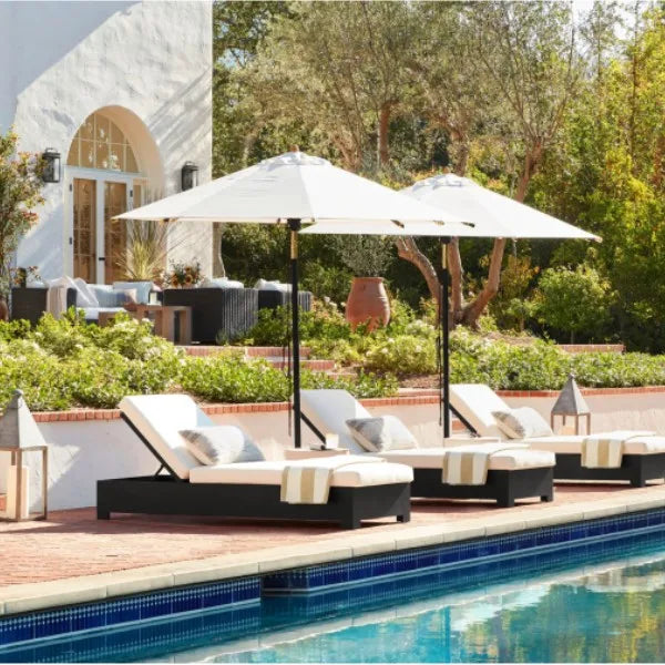 Adjustable Aluminium Sun Lounger Contemporary Alfresco Outdoor Living Australia