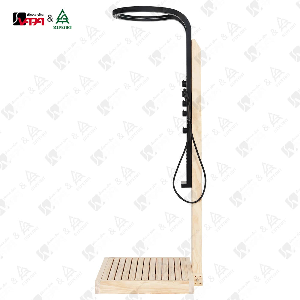 Architectural Outdoor Shower Solid Wood Alfresco Outdoor Living Australia