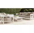 Custom Outdoor Furniture Sofa Curved Armrest Alfresco Outdoor Living Australia