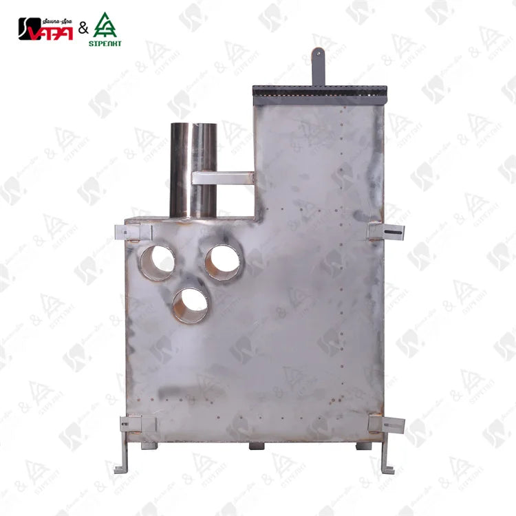 Custom Wood-Burning Stove Stainless Steel for Alfresco Outdoor Living Australia