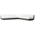 L-Shaped Sectional Sofa Modern Outdoor Furniture Alfresco Outdoor Living