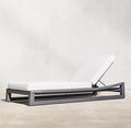Designer Outdoor Chaise Sun Lounger Modern Aluminum Alfresco Outdoor Living Australia