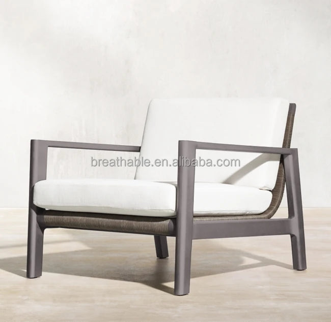 Designer Outdoor Furniture Sofa Set Mixed Materials Rattan Alfresco Outdoor Living Australia
