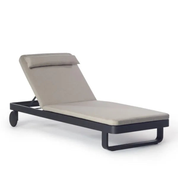 Sun Lounger Adjustable Aluminium Architectural Design Alfresco Outdoor Living Australia