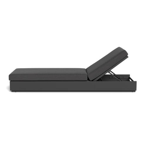 Aluminum Chaise Lounger Modern Plinth Base Alfresco Outdoor Living Australia