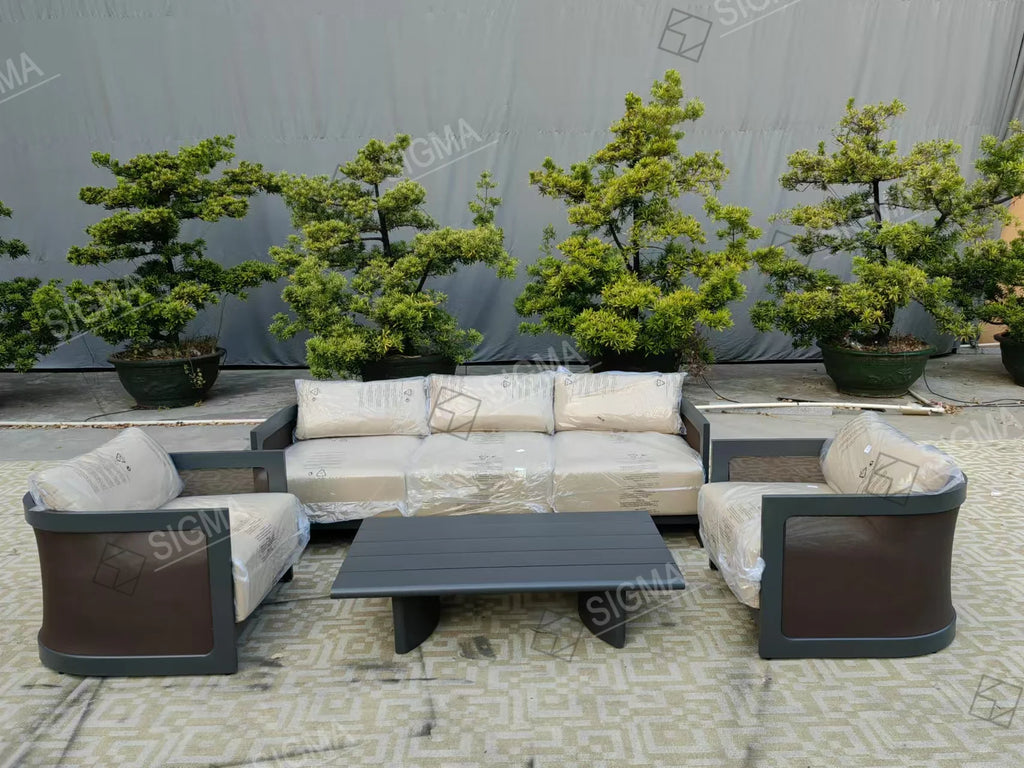 Custom Outdoor Sofa Set Aluminium Modern Alfresco Outdoor Living Australia