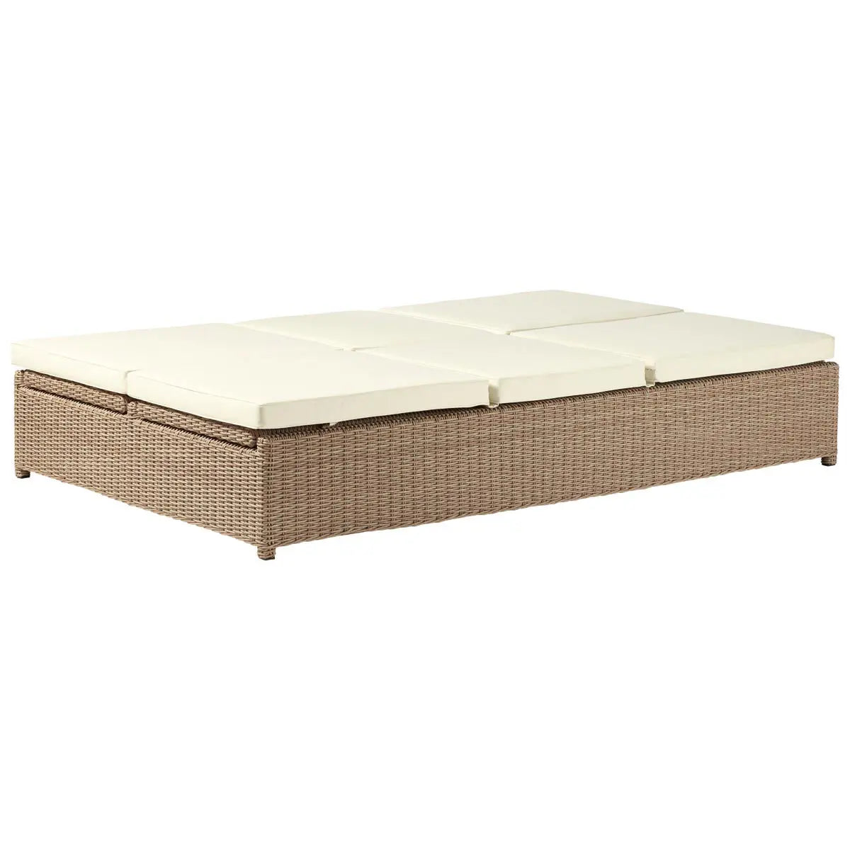Custom Outdoor Daybed Rattan Double Beach Adjustable Alfresco Outdoor Living Australia