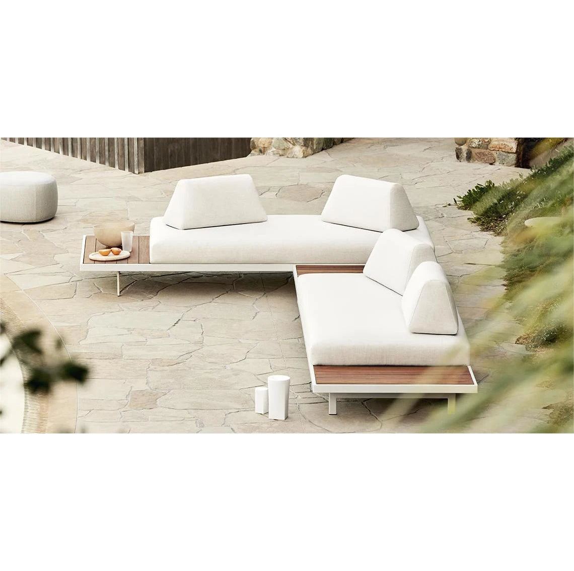 Outdoor Furniture Two Seater Daybed Aluminium Alfresco Outdoor Living Australia