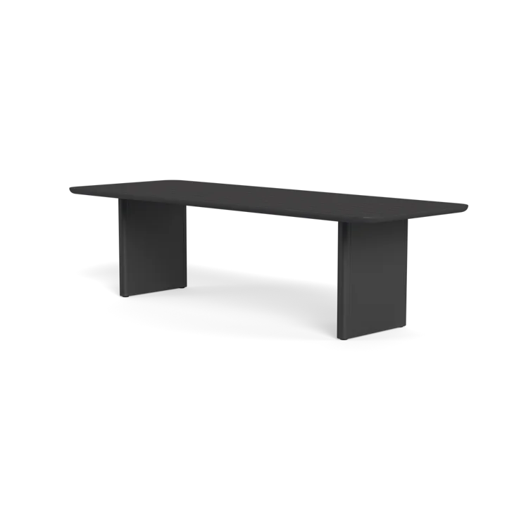 Extruded Aluminum Outdoor Dining Table Curved Frame Alfresco Outdoor Living Australia