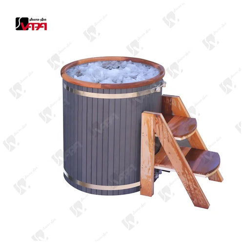 Custom Ice Bath Red Cedar Stainless Steel Alfresco Outdoor Living Australia