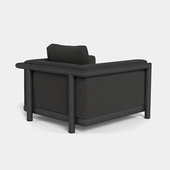 Designer Outdoor Sofa Single Seat Luxurious Aluminium Alfresco Outdoor Living Australia