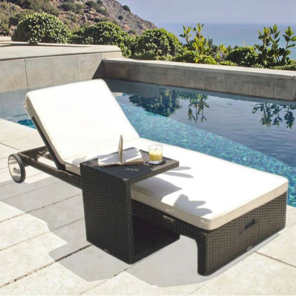 Custom Outdoor Daybed Lounger Modern Rattan Alfresco Outdoor Living Australia
